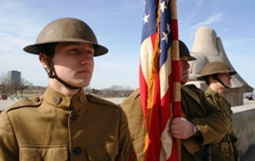 Gunnar Naughton, Richard Faulkner and Hunter Van Bogart