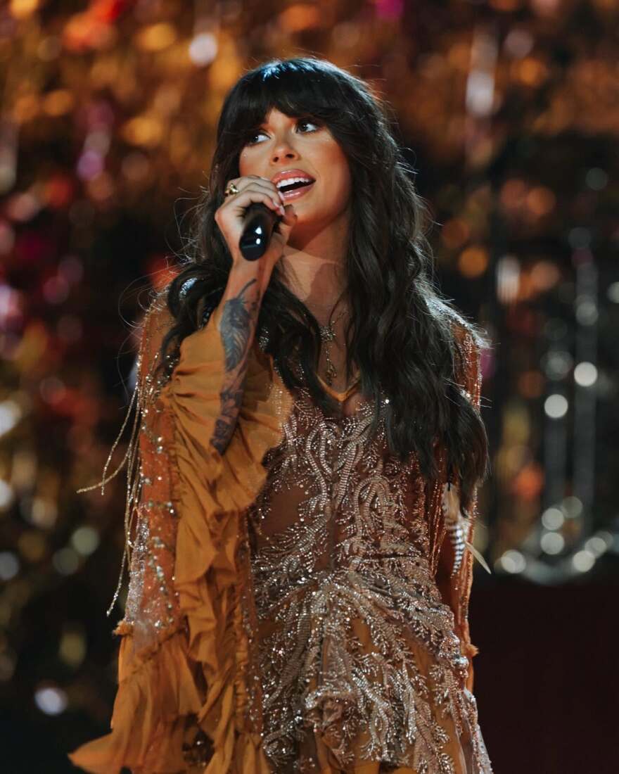 Ella Langley, 27, seen here at a July 16 concert in Hamilton, Ontario, will perform a sold-out show in Moline on Sept. 26, 2026.
