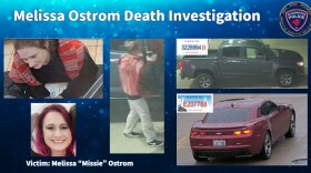 Authorities said Melissa “Missie” Ostrom, 39, of Bloomington, was found dead Thursday following what authorities described as an extensive search.