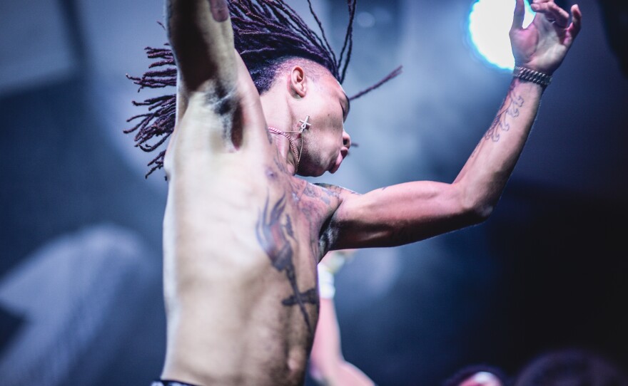 This could be us, but it's not. It's Rae Sremmurd at the Fader Fort.