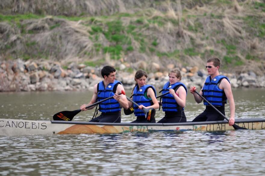 USU concrete canoe places in top five at nationals Utah Public Radio
