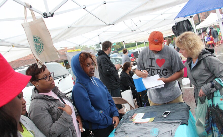 At the Ferguson Farmers Market August 2014