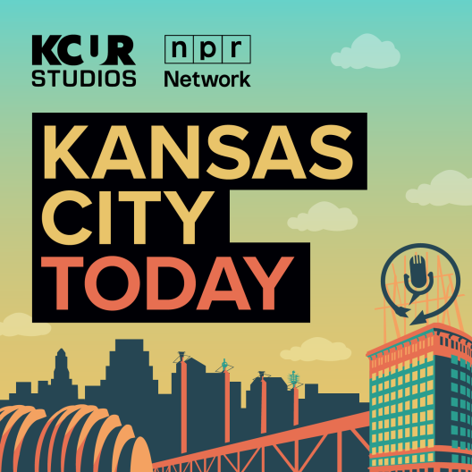 An illustration showing the Kansas City skyline with the words "Kansas City Today"