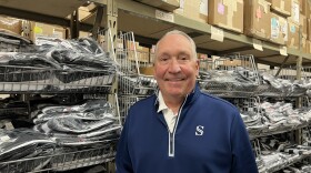 Joe DeRosa owns Smitty Officials Apparel in Canton. He uses his experiences as an NBA referee to create sports officials uniform.