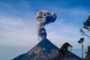 Past global warming was most likely caused to intense volcanic activity.