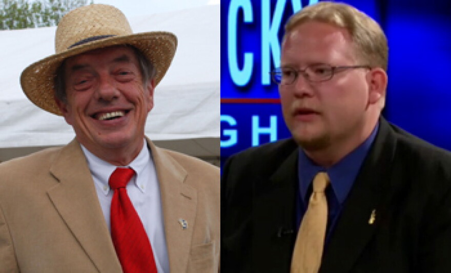 Gatewood Galbraith (Left), Kenneth Moellman (Right)