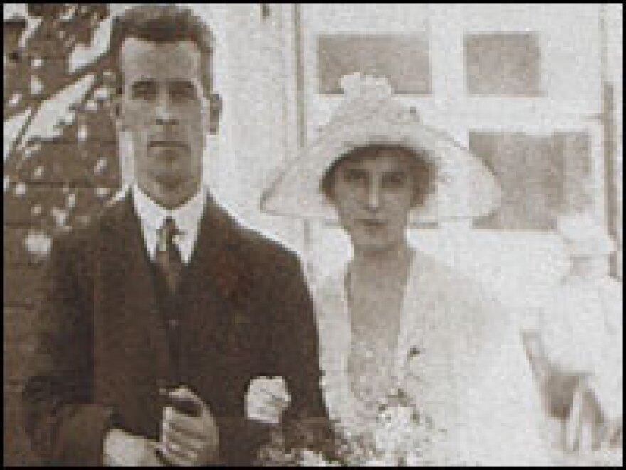 Oxford received this photo from the daughter of the young bride pictured in it, Gladys Rogers. She married Thomas Frederick Bittel when she was 21, in 1918. Within months of their wedding, he died from influenza. 