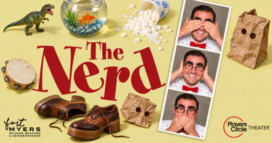 Players Circle Theatre Graphic for 'The Nerd'
