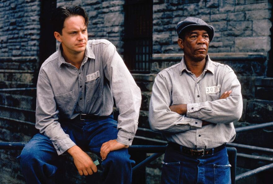 Tim Robbins and Morgan Freeman starred in "Shawshank Redemption."