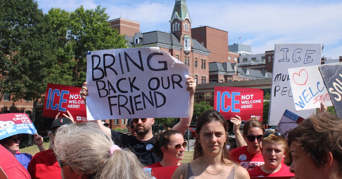 Chellie Pingree says ICE is releasing the MaineHealth nurse it detained