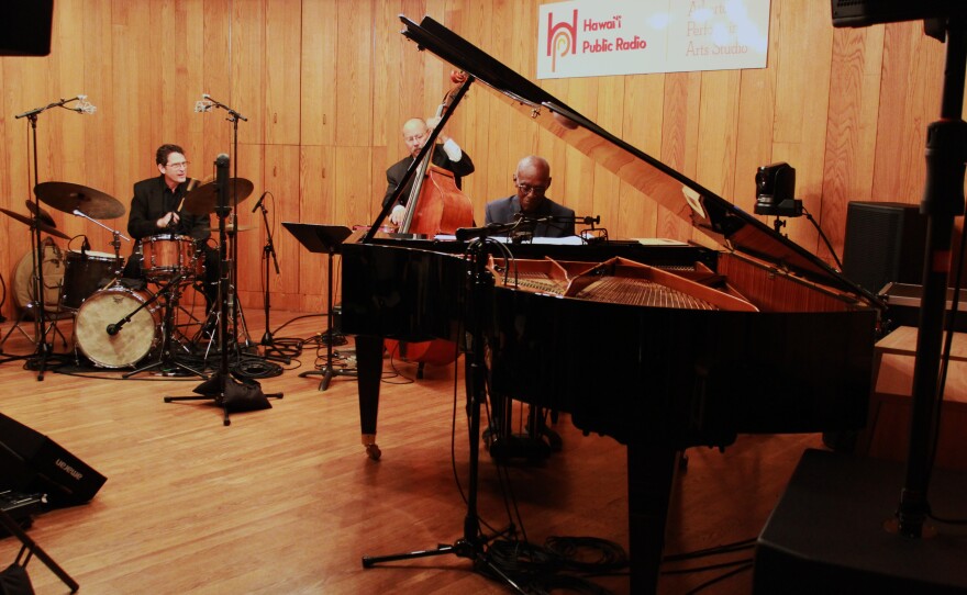 The Tommy James Trio played standards from Miller, Gillespie, Monk and more at their sold-out 2024 Jazz Performance Series concert.