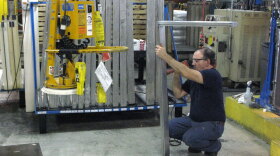 Darryl Kershner, an employee with Quadrant Engineering Plastic Products in Reading, Pa., worked reduced hours for several months during the worst part of the Great Recession. He has since returned to a 40-hour-a-week schedule.