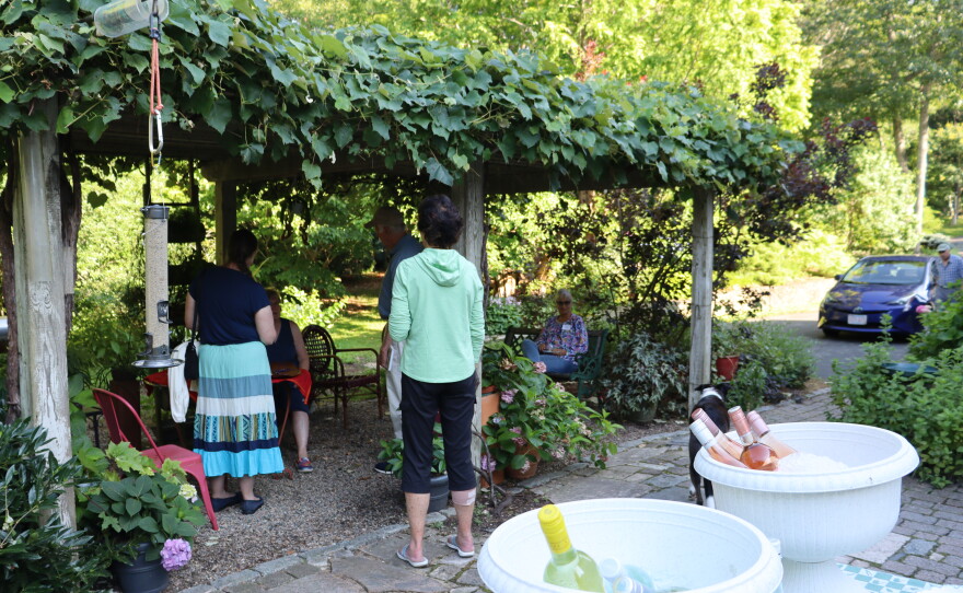 Photos of the home garden of CAI's The Garden Lady, C.L. Fornari 