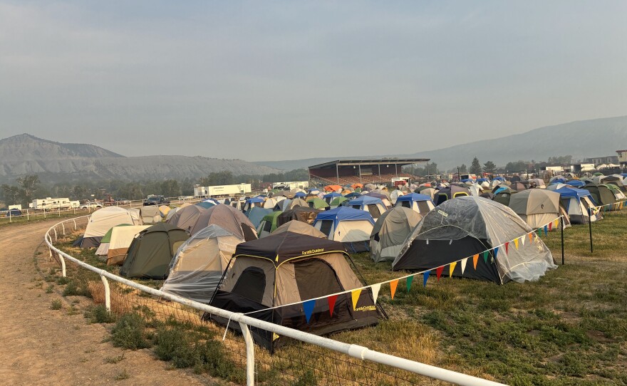 Scenes from inside the Gold Mountain Incident Command Post