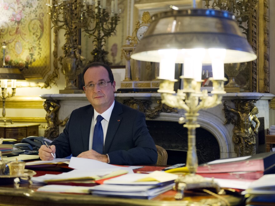 France's President Francois Hollande. His predecessor, Nicolas Sarkozy, reportedly thinks he's "a ridiculous little fat man."