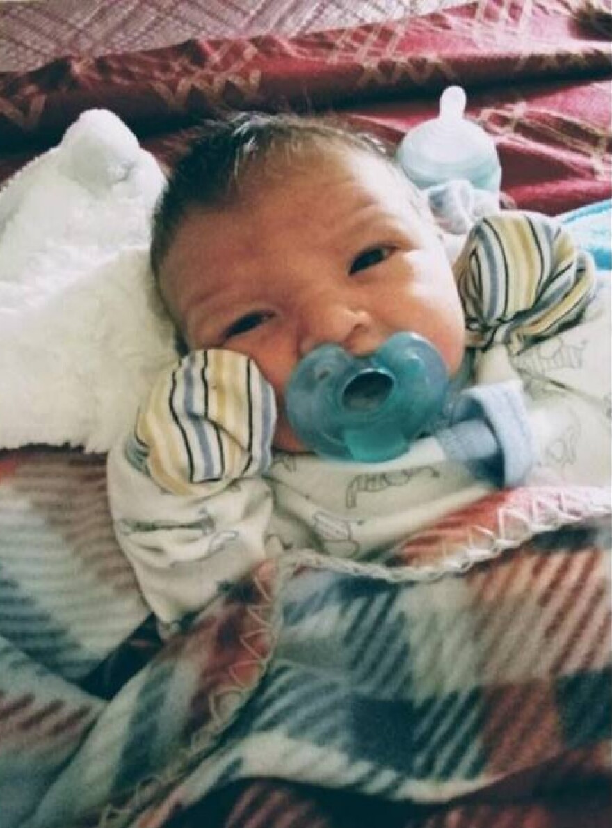 Eight-day-old Jaxton Brown was the subject of a statewide Amber Alert, and was found safe at a Big Lots store in Durham