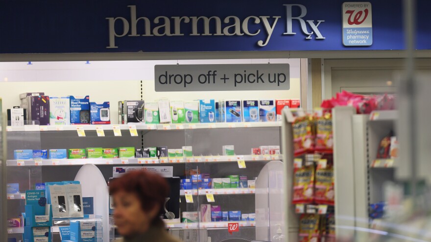 A Walgreens pharmacy is pictured on Jan. 5 in New York City. Walgreens says it won't sell mifepristone in states where Republican attorneys general threatened legal action.