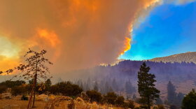 The Davis Fire in Sept. 2024.