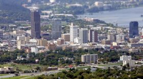 Downtown Little Rock, Arkansas. (Danny Johnston/AP)