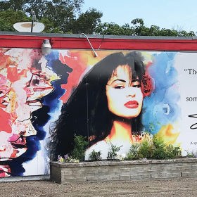 Sigüenza’s mural in Corpus Christi’s Molina neighborhood.