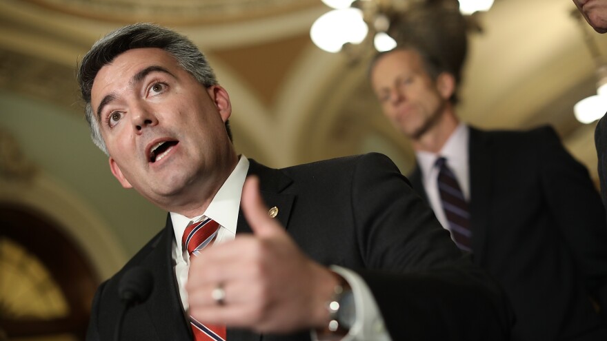 Sen. Cory Gardner, R-Colo., says the policy change on marijuana laws "directly contradicts" a commitment Attorney General Jeff Sessions made before his confirmation.