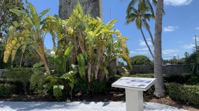 The 1935 Historical Marker in Islamadora, Florida.