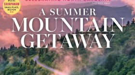 Image of cover of magazine for Our State featuring a picture of the Blue Ridge Parkway