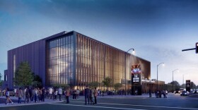 A rendering of the Crown Event Center, a planned event center and venue in Fayetteville North Carolina.