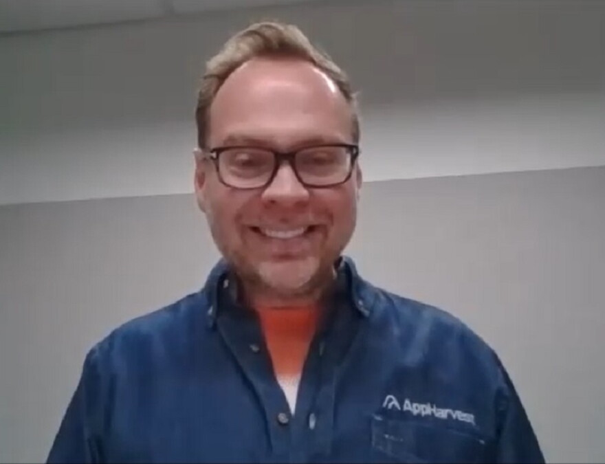 Travis Parman, spokesman for AppHarvest