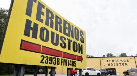 Terrenos Houston, a sister company of Colony Ridge in Liberty County, primarily markets to potential Spanish-speaking customers looking to purchase land through the area. Taken on Oct. 5. 2023.