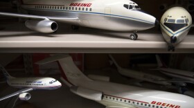 Model airplanes are stored at the Boeing Historical Archives on Friday, September 15, 2017, in Bellevue. 