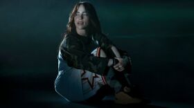 Billie Eilish performed onstage during the "Hit Me Hard And Soft" Album Release Listening Party at Barclays Center in New York City.