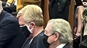 Alex Murdaugh attends a bond hearing in the Richland Judicial Center in Columbia, S.C., Tuesday, Oct. 19, 2021. Murdaugh is in court on two felony charges of obtaining property by false pretenses. He spent five days in jail after his arrest Thursday at a drug rehab center near Orlando, Florida. (AP Photo/Lewis M. Levine, Pool)