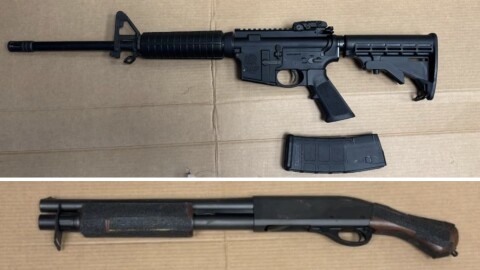 Police seized firearms from a storage unit they say was owned by the suspect in the Pawtucket mass shooting.