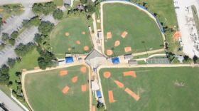 Aerial view of Sailfish baseball field, one of the two historic fields owned by the city of Stuart