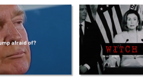 Repubican groups are targeting certain lawmakers with ads in the run-up to this week's expected impeachment vote in the U.S. House of Representatives.