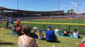 The bill would mean spring training sites, such as Spectrum Field in Clearwater, couldn't use money from tourist-development taxes and half-cent taxes on improvements. CREDIT: CARL LISCIANDRELLO/WUSF PUBLIC MEDIA