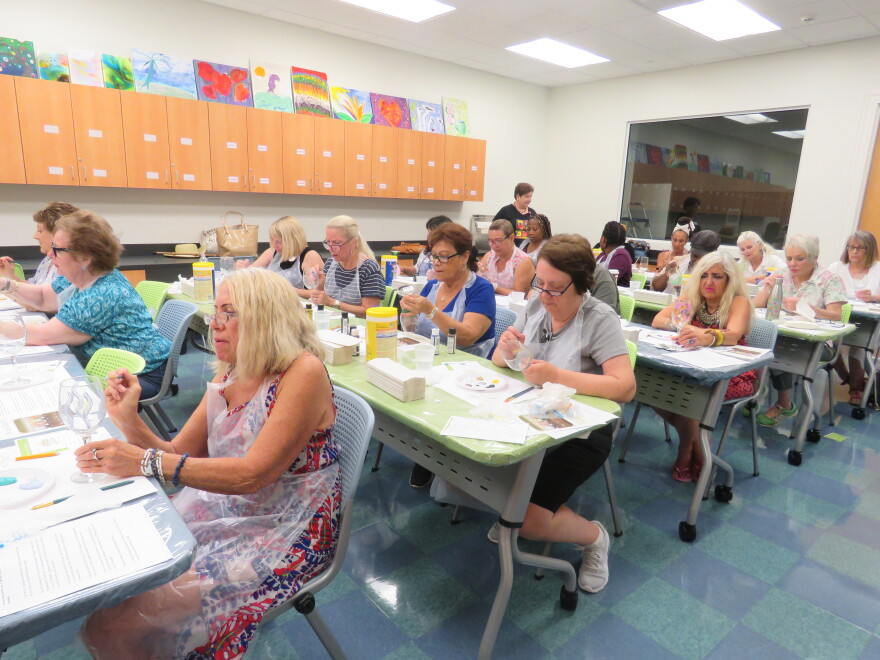 Studio 411 is a new arts incubator located at the Mandel Public Library in Palm Beach County. 