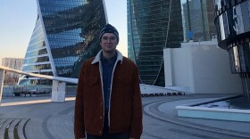 Julian Gonzales-Poirier in Moscow. (Courtesy of Julian Gonzales-Poirier)