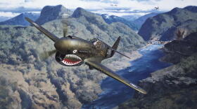 Maj. Richard Sherman was one of Maj. Gen. Claire Chennault's "Flying Tigers" in World War II.