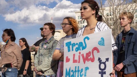 Kansas lawmakers pushed through legislation, over the veto of the governor, essentially criminalizing gender-affirming care.