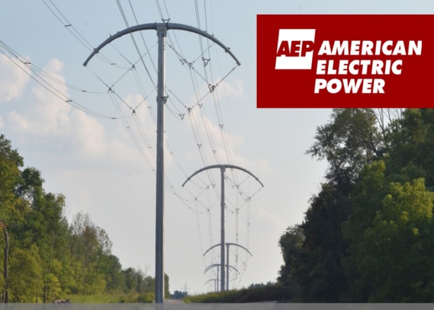 AEP photo of transmission lines