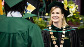 Wright State University President, Cheryl Schrader 