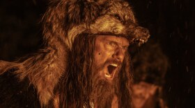 Alexander Skarsgård is on a quest to avenge his father's murder in <em>The Northman.</em>