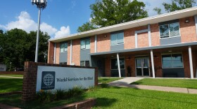 The World Services for the Blind building in Little Rock on July 21, 2026.