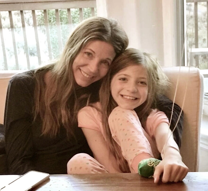 Heather Mansson and her daughter Parker
