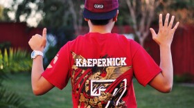 Fan t-shirt of Colin Kaepernick