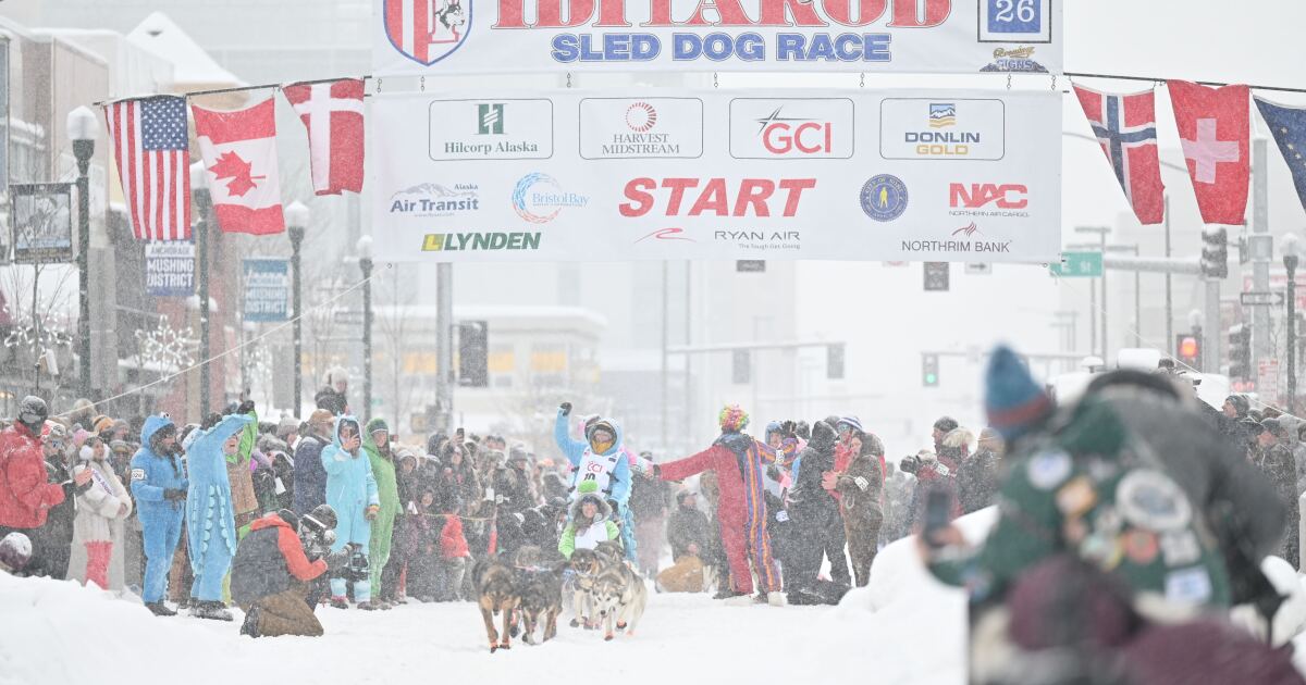 The snow is back: 2026 Iditarod kicks off with Anchorage ceremonial start