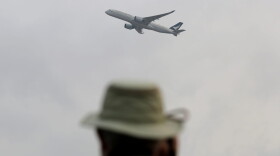 "There's a lot of room for more airplane seats in the United States," says Andrew Levy, CEO of XTRA Airways. The airline could carry passengers as America's newest "ultra-low-cost carrier" by late this year. Pictured: A passenger aircraft takes off from Hong Kong International Airport. (Kin Cheung/AP)