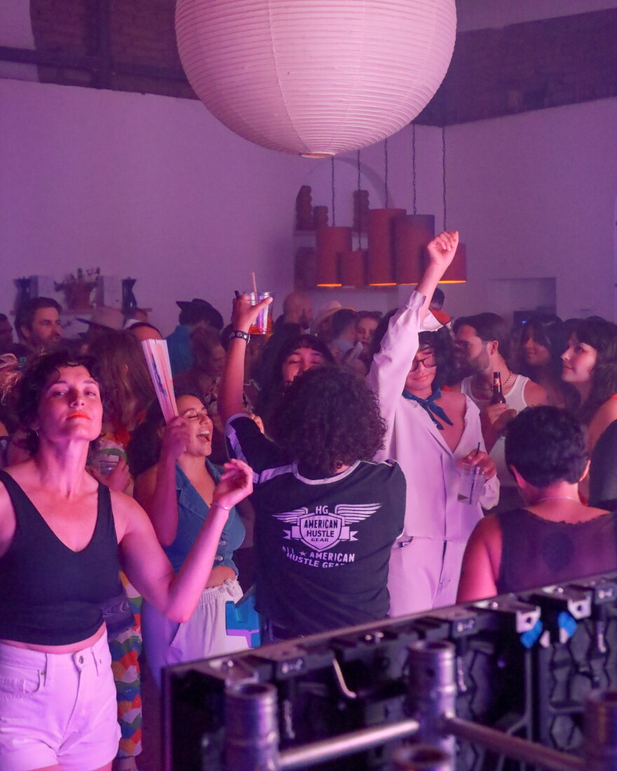 Saturday's dance party at the Sentinel featured several DJs throughout the night. 
